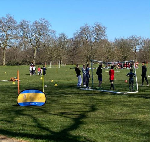 football coaching for kids hydepark